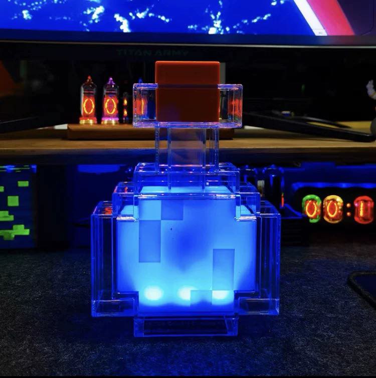Minecraft Potion Magical Night Light